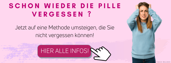 Banner Pille vergessen